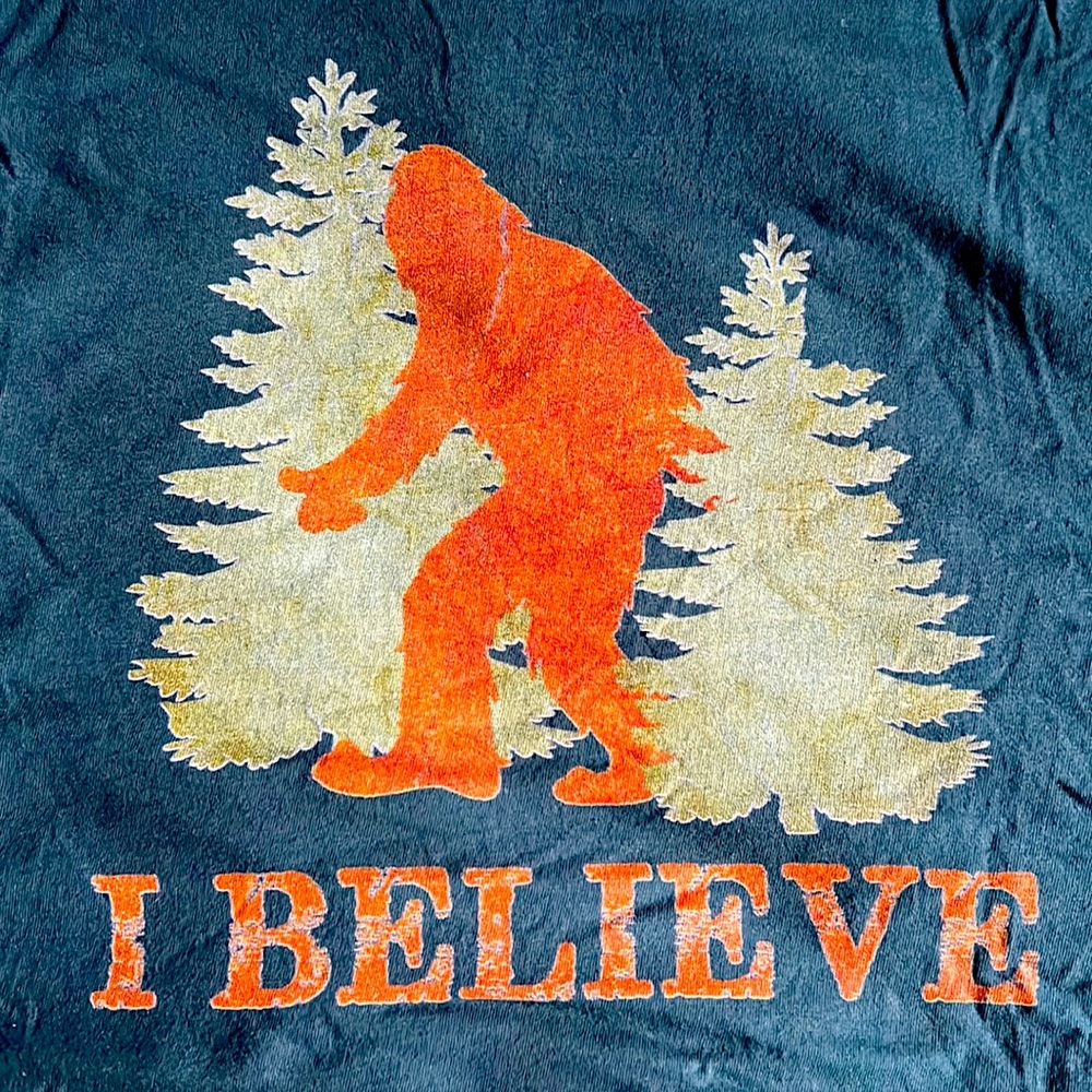 BigFoot “I Believe” Graphic Tshirt by American Apparel